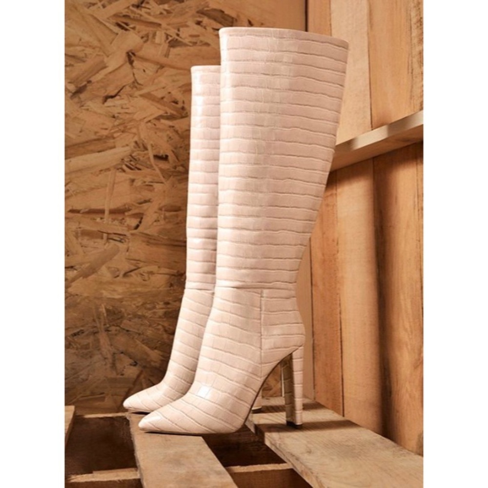 NEW Croc knee high boots. Size 12
